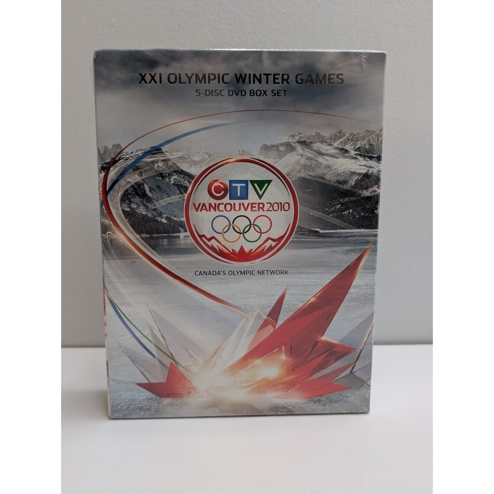 Vancouver 2010 XXI Winter Olympic Games DVD 5-Disc Box Set NEW - Bad SEAL -CTV